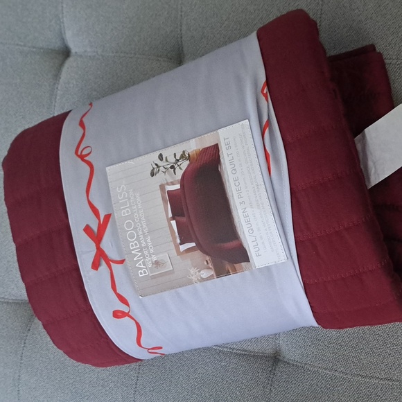 Royal Heritage Bamboo Bliss Drift Quilt Mini Set - Picture 2 of 6